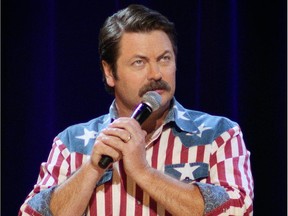 Nick Offerman stars in the Netflix special called American Ham.