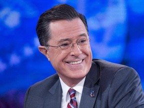 Is this Stephen Colbert of The Colbert Report, host of the Late Show, or is it cousin Colbert?