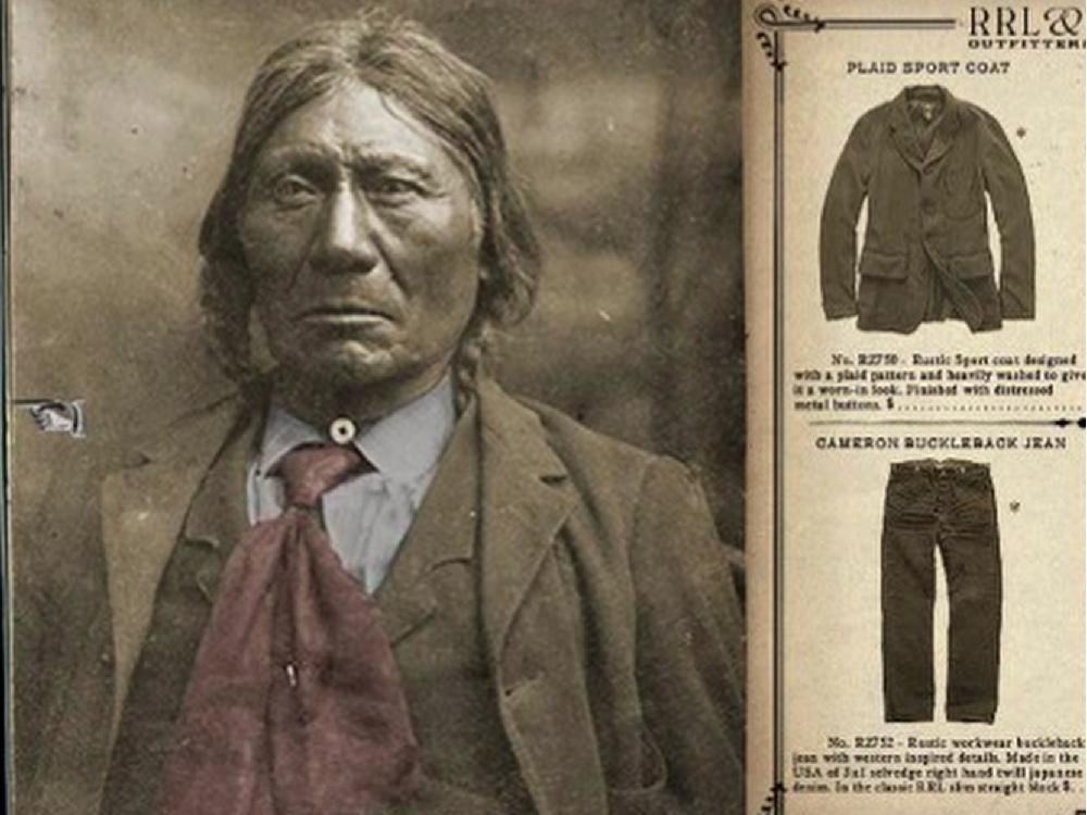 Celine Cooper: Withdrawn Ralph Lauren advertising had used offensive images  of Native Americans