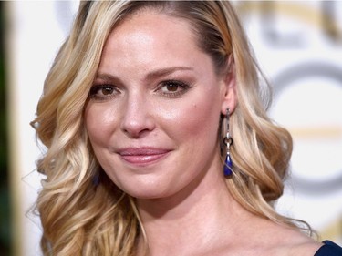 Actress Katherine Heigl attends the 72nd Annual Golden Globe Awards at The Beverly Hilton Hotel on January 11, 2015 in Beverly Hills, California.