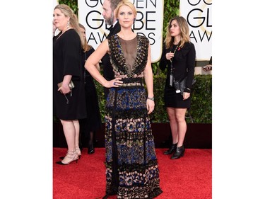 Claire Danes said she was "wearing art" in Valentino.