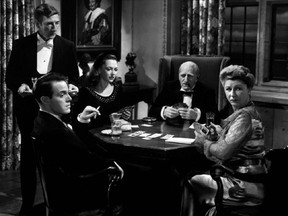A still from the 1945 film And Then There Were None, adapted from the Agatha Christie mystery novel.