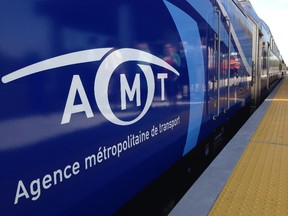 File photo of an AMT train