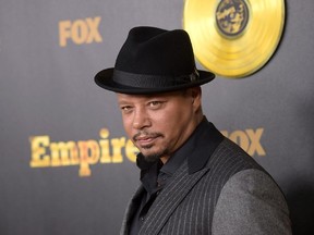 Actor Terrence Howard attends the premiere of Fox's "Empire at ArcLight Cinemas Cinerama Dome on January 6, 2015 in Hollywood, California.