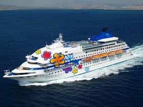 Canadian-owned company Cuba Cruise’s ship, the Louis Cristal.
