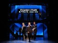 Hayden Milanes (centre) leads the Four Seasons in Jersey Boys number.