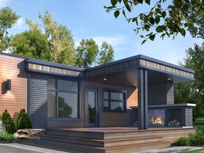 Maisons Confort Design will showcase one of its new micro-homes, the Modèle H design, at the Montreal HomeExpo.