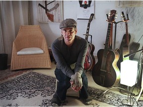 Marc Gagnon is an artist and musician who works from home. He also builds furniture.