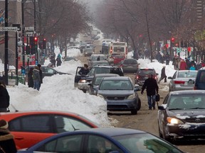 Montreal Gazette files: Monkland Ave. in the N.D.G. area of Montreal Saturday, December 29, 2012.