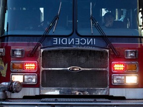 A Montreal fire truck.