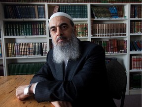 Salam Elmenyawi, head of the Muslim Council of Montreal, poses for a photograph at the Mosque Assuna Anabawiya on Feb. 15, 2011.