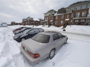 Residents of Sulky Street in western Pierrefonds want the no overnight parking restrictions waived in winter.
