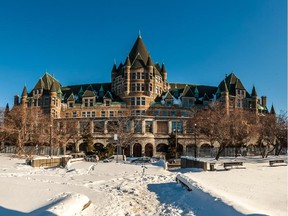 Constructed in 1898 for the Canadian Pacific Railway in the "Chateauesque" style, Gare-hôtel Viger was both a hotel and a railway station that is currently part of a $250-million restoration and development project by Goupe Jesta, in Montreal, on Tuesday, January 20, 2015.