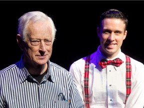 I didn’t understand how important playing the Sullivan Show was until I started doing tours, says Forever Plaid director Roger Peace (left), seen  with musical director and performer Chris Barillaro.