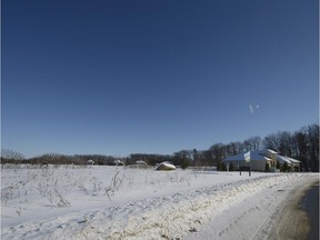 The bylaw amendment would change the minimum lot sizes throughout Hudson, including this area on Mayfair Ave. (near Falcon golf course).