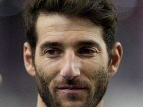 The Impact's Ignacio Piatti speaks to the media after practice at Montreal's Olympic Stadium on Jan. 30, 2015.