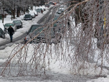 Freezing rain is blamed for power outages by Hydro-Québec.
