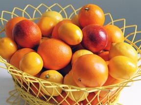 California oranges make a good start to a citrus salad.