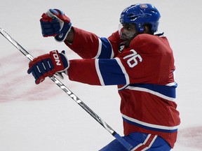 Montreal Canadiens' P.K. Subban scores winning goal against the Nashville Predators on Jan. 20.P.K. The league’s most entertaining player is a bona fide all-star, Jack Todd says.