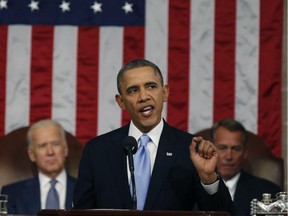 President Barack Obama delivers his State of the Union speech on Tuesday.