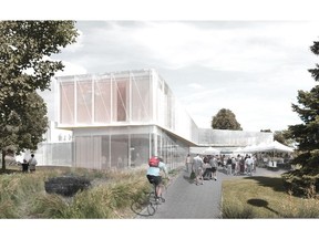 The design for the new Pierrefonds-Roxboro Library, has won top prize for concept from the magazine Canadian Architect. The library will open in 2017.