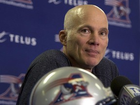 Montreal Alouettes head coach Tom Higgins