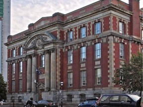 l'Office quebecois de la langue française building in Montreal.