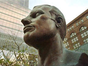 Christ Church Anglican Cathedral Garden has a statue of Raoul Wallenberg who saved thousands of Jews during the Second World War.