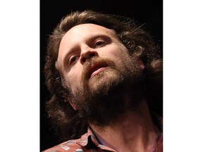 Musician J Tillman aka Father John Misty performs onstage during the 2013 Coachella Valley Music & Arts Festival at the Empire Polo Club on April 14, 2013 in Indio, California.