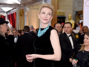 =Actress Cate Blanchett attends the 87th Annual Academy Awards Feb. 22, 2015.