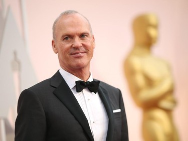 Actor Michael Keaton attends the 87th Annual Academy Awards Feb. 22, 2015.