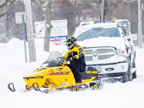 Have you noticed more snowmobilers using the streets around Île-Perrot?
