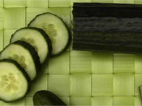 Add some crunch to your meal with English cucumbers.