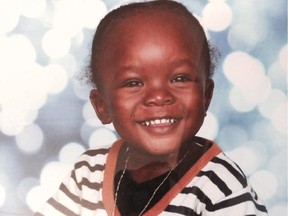 Elijah Marsh, who froze to death in February 2015 outside his Toronto home, is this undated police handout photo.