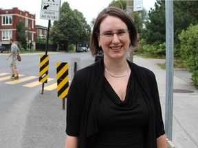 Emilie (accent aigue on first E) Thuillier, Ahuntsic city councillor. (Photo courtesy of the Ahuntsic-Cartierville borough, to illustrate Megan Martin's community snapshot in New Homes & Condos)