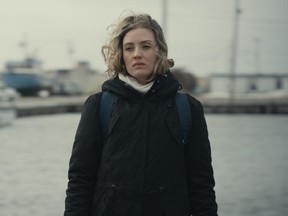 Evelyne Brochu in a scene from Les loups, which opens the 33rd Rendez-vous du cinéma québécois.