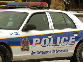 A Longueuil police car.