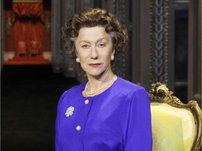 Helen Mirren as Queen Elizabeth II in a promotional photo for Peter Morgan's play The Audience.