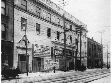 Imperial Theatre in 1913, the year it opened ion Bleury St., just north of Ste-Catherine.