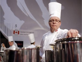 Laurent Godbout represented Canada at the Bocuse d'Or cooking competition in France in January.