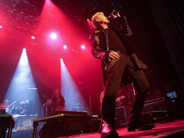 Veteran rocker Billy Idol at the Metropolis in Montreal Tuesday, February 3, 2015. He's touring behind his first album in eight years, Kings and Queens of the Underground.