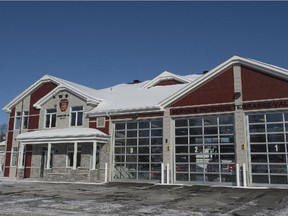 MONTREAL, QUE.: JANUARY 31, 2015 --  The newly opened fire hall in Terrasse-Vaudreuil Saturday, January 31, 2015. (Peter McCabe / MONTREAL GAZETTE)