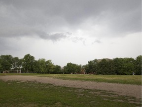 A Montreal-area soccer field.