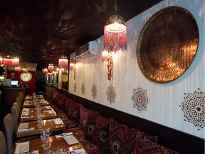 Interior of restaurant Damas on Park Ave. in 2011.