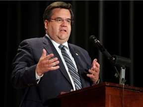 Mayor Denis Coderre says Montreal will have a radicalization prevention centre.
The city and the police department have created a committee that is responsible for setting up the centre, which is described as being tasked with the prevention of violent radicalization.
 (John Mahoney  / THE GAZETTE) ORG XMIT: 51016-4173