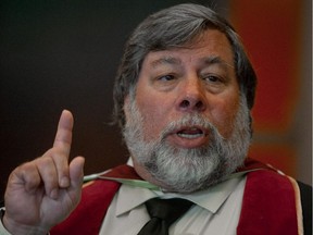 Steve "The Woz" Wozniak received an honourary degree from Concordia University on Wednesday, June 22, 2011.