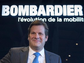 Bombardier president and CEO Pierre Beaudoin.