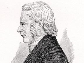 Portrait of Ludger Duvernay, editor of La Minerve and founder of the Société Saint-Jean-Baptiste.
