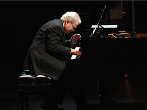 FILE -- Emanuel Ax, the pianist, performs as part of Lincoln Center's White Light Festival, at Alice Tully Hall in New York, Nov. 4, 2012. Over the years the rigid protocol in classical music whereby solo performers, especially pianists, are expected to play from memory seems to be loosening its hold on the field. (Hiroyuki Ito/The New York Times) ORG XMIT: XNYT98