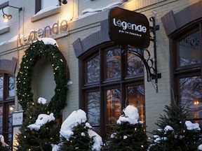 Restaurant Légende in Quebec City made En Route magazine's Best New Restaurants 2014 list.